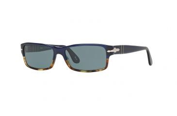 Image of Persol PO2747S Prescription Sunglasses PO2747S-955-4N-57 - Lens Diameter 57 mm, Frame Color Havana/Blue