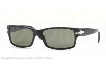 Image of Persol PO2803S Progressive Prescription Sunglasses PO2803S-95-58-58 - Lens Diameter 58 mm, Frame Color Black