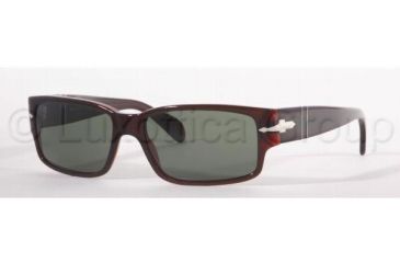 Image of Persol PO2832S Sunglasses 685/31-5816 - Dark Bordeaux Crystal Green
