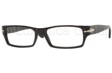 Image of Persol PO2857V Single Vision Prescription Eyewear 95-5416 - Black 