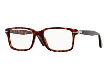 Image of Persol PO2880VM Progressive Prescription Eyeglasses 24-54 - Havana Frame