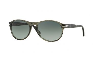 Image of Persol PO2931S Progressive Prescription Sunglasses PO2931S-102071-55 - Lens Diameter 55 mm, Frame Color Striped Grey