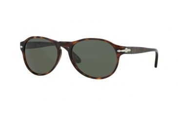 Image of Persol PO2931S Progressive Prescription Sunglasses PO2931S-24-31-55 - Lens Diameter 55 mm, Frame Color Havana