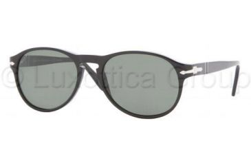 Image of Persol PO2931S Progressive Prescription Sunglasses PO2931S-95-31-5317 - Lens Diameter: 53 mm, Frame Color: Black