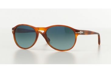 Image of Persol PO2931S Progressive Prescription Sunglasses PO2931S-96-S3-53 - Lens Diameter 53 mm, Frame Color Terra Di Siena
