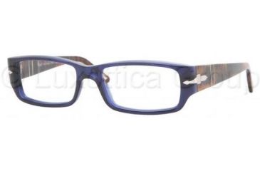 Image of Persol PO2933V Single Vision Prescription Eyewear 873-5217 - Blue 