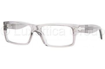 Image of Persol PO2937V Bifocal Prescription Eyeglasses 309-5516 - Trasparent Gray 