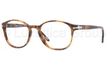 Image of Persol PO2945V Progressive Prescription Eyeglasses 108-4718 - Light Havana 