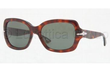 Image of Persol PO2949S Sunglasses 24/31-5517 - Havana Crystal Green