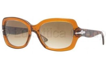 Image of Persol PO2949S Sunglasses 887/51-5517 - Dark Honey Crystal Brown Gradient