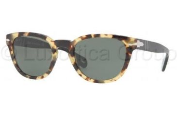 Image of Persol PO2961S Progressive Prescription Sunglasses PO2961S-811-31-5121 - Lens Diameter: 51 mm, Frame Color: Light Havana