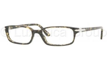Image of Persol PO2973V Single Vision Prescription Eyewear 920-5016 - Spotted Green 