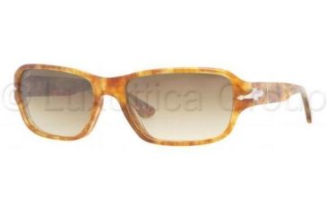 Image of Persol PO2976S Sunglasses 87/51-5617 - Light Havana Crystal Brown Gradient