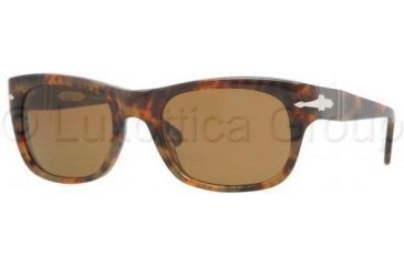 Image of Persol PO2978S Single Vision Prescription Sunglasses PO2978S-108-33-5321 - Frame Color: Light Havana, Lens Diameter: 53 mm