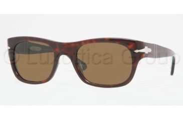 Image of Persol PO2978S Single Vision Prescription Sunglasses PO2978S-24-57-5021 - Lens Diameter: 50 mm, Frame Color: Havana