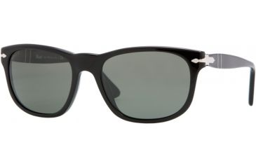 Image of Persol PO2989S Sunglasses Black Crystal Green