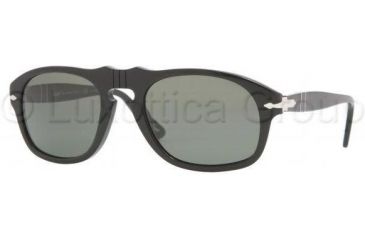 Image of Persol PO2995S Progressive Prescription Sunglasses PO2995S-95-58-5420 - Lens Diameter: 54 mm, Frame Color: Black