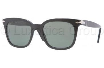 Image of Persol PO2999S Progressive Prescription Sunglasses PO2999S-95-31-5219 - Lens Diameter: 52 mm, Frame Color: Black