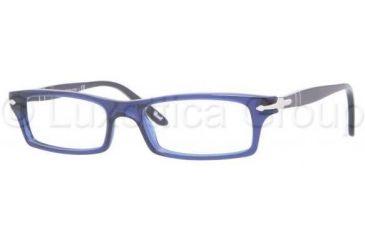 Image of Persol PO3010V Progressive Prescription Eyeglasses 181-5117 - Blue 