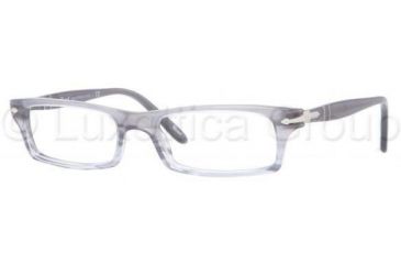 Image of Persol PO3010V Progressive Prescription Eyeglasses 945-5317 - Gray Gradient Frame