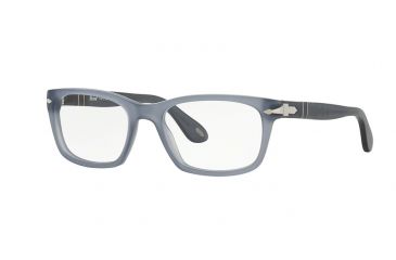 Image of Persol PO3012V Progressive Prescription Eyeglasses 989-52 - Matte Grey Frame, Demo Lens Lenses