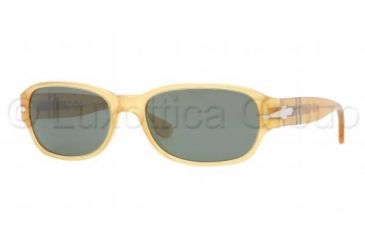Image of Persol PO3022S Single Vision Prescription Sunglasses PO3022S-204-31-5618 - Lens Diameter 56 mm, Frame Color Yellow