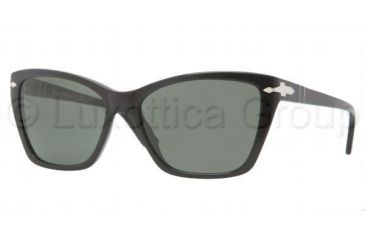 Image of Persol PO3023S Bifocal Prescription Sunglasses PO3023S-95-31-5616 - Lens Diameter 56 mm, Frame Color Black