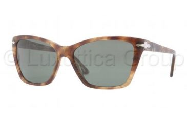 Image of Persol PO3023S Bifocal Prescription Sunglasses PO3023S-979-31-5616 - Lens Diameter 56 mm, Frame Color Spotted Green
