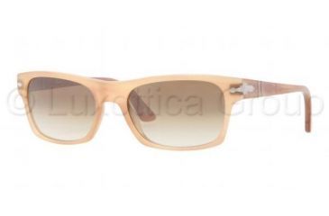 Image of Persol PO3037S Sunglasses 976/51-5418 - Matte Havana/Honey Frame, Crystal Brown Gradient Lenses