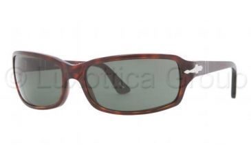 Image of Persol PO3041S Single Vision Prescription Sunglasses PO3041S-24-31-6217 - Lens Diameter 62 mm, Frame Color Havana