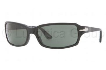Image of Persol PO3041S Single Vision Prescription Sunglasses PO3041S-900-31-6217 - Lens Diameter 62 mm, Frame Color Matte Black