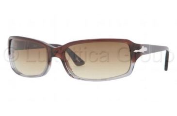 Image of Persol PO3041S Sunglasses 908/51-6217 - Brown Gradient Frame, Gradient Brown Lenses