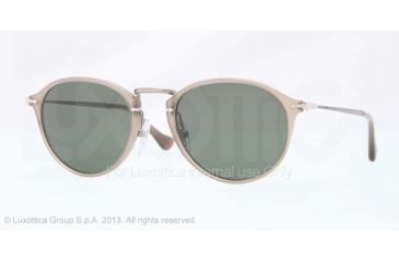 Image of Persol PO3046S Bifocal Prescription Sunglasses PO3046S-952-31-49 - Lens Diameter 49 mm, Frame Color Beige