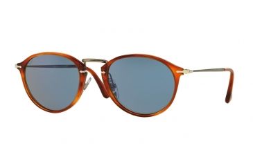 Image of Persol PO3046S Bifocal Prescription Sunglasses PO3046S-96-56-49 - Lens Diameter 49 mm, Frame Color Havana