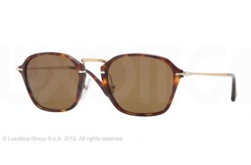 Image of Persol PO3047S Progressive Prescription Sunglasses PO3047S-24-57-49 - Lens Diameter 49 mm, Frame Color Havana