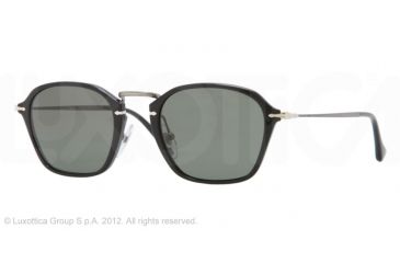 Image of Persol PO3047S Progressive Prescription Sunglasses PO3047S-95-58-49 - Lens Diameter 49 mm, Frame Color Black