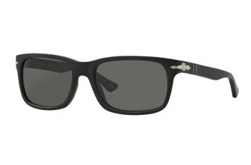 Image of Persol PO3048S Progressive Prescription Sunglasses PO3048S-900058-55 - Lens Diameter 55 mm, Frame Color Black Antique