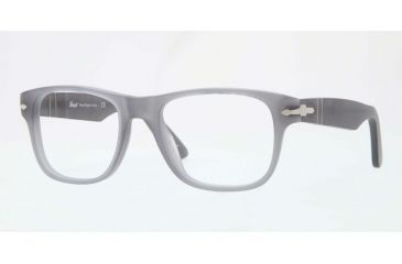 Image of Persol PO3051V Progressive Prescription Eyeglasses 9004-52 - Grey Antique Frame, Demo Lens Lenses