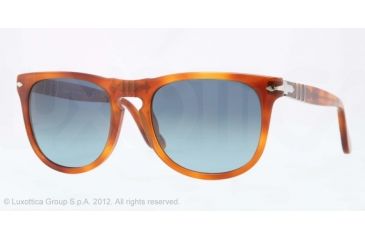 Image of Persol PO3055S Progressive Prescription Sunglasses PO3055S-96-S3-54 - Lens Diameter 54 mm, Frame Color Terra Di Siena