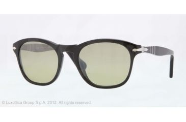 Image of Persol PO3056S Single Vision Prescription Sunglasses PO3056S-95-83-51 - Lens Diameter 51 mm, Frame Color Black