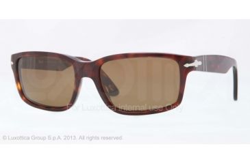 Image of Persol PO3067S Progressive Prescription Sunglasses PO3067S-24-57-57 - Lens Diameter 57 mm, Frame Color Havana