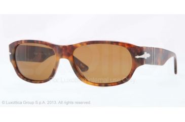 Image of Persol PO3068S Bifocal Prescription Sunglasses PO3068S-108-33-57 - Lens Diameter 57 mm, Frame Color Caffe'
