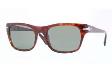 Image of Persol PO3072S Single Vision Prescription Sunglasses PO3072S-24-31-54 - Lens Diameter 54 mm, Frame Color Havana
