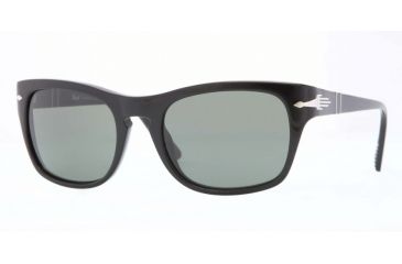 Image of Persol PO3072S Single Vision Prescription Sunglasses PO3072S-95-31-54 - Lens Diameter 54 mm, Frame Color Black