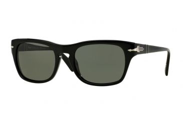Image of Persol PO3072S Single Vision Prescription Sunglasses PO3072S-95-58-54 - Lens Diameter 54 mm, Frame Color Black