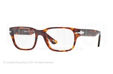 Image of Persol PO3077V Bifocal Prescription Eyeglasses 24-52 - Havana Frame