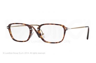 Image of Persol PO3079V Bifocal Prescription Eyeglasses 24-50 - Havana Frame