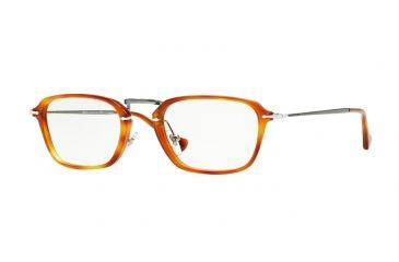 Image of Persol PO3079V Bifocal Prescription Eyeglasses 96-50 - Light Havana Frame
