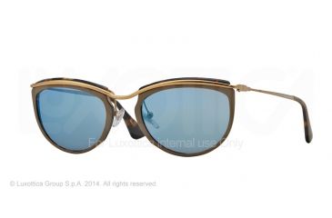 Image of Persol PO3082S Progressive Prescription Sunglasses PO3082S-100517-52 - Lens Diameter 52 mm, Frame Color Top Hazel/matte Havana