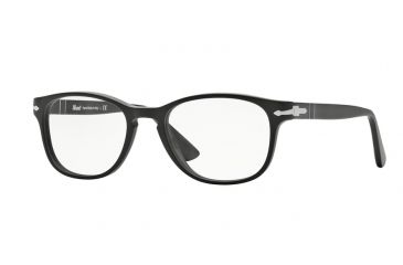 Image of Persol PO3085V Eyeglass Frames 9000-51 - Black Frame